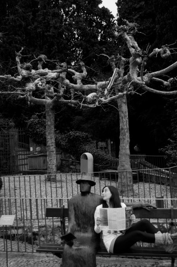 Plaza de las rosas, previo a la Piazza de Miguel Angel.