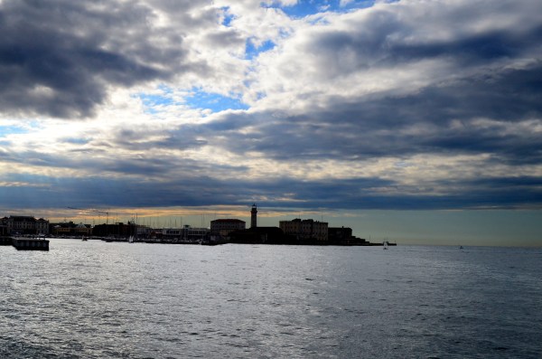 Otro atardecer en Trieste