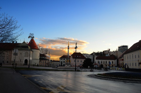 Atardecer en Zagreb