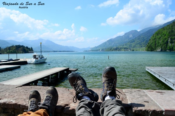 Merendando en Fusch. Se hace lo que se puede loco, no exijan (?)