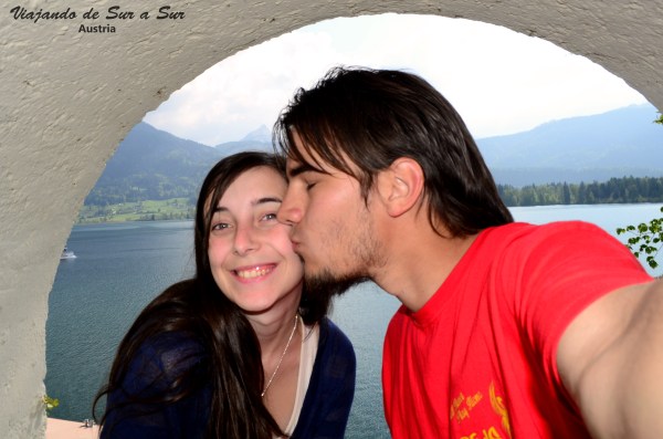 Un pequeño descanso en Wolfgang. El lago es testigo