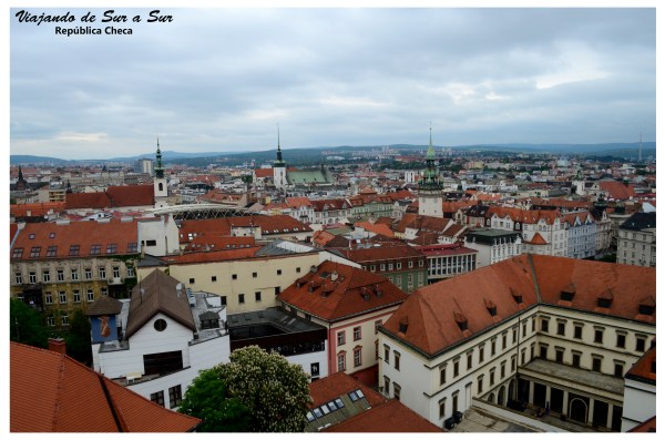 Panorámica de Brno desde la torre de la Catedral