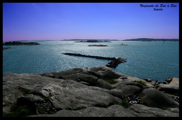 Nosotros estábamos con campera, pero ahí la gente se metía al agua y tomaba sol