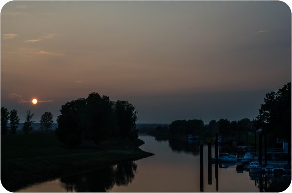 Acampar libre te da la oportunidad de parar cuando encontras un paisaje como este