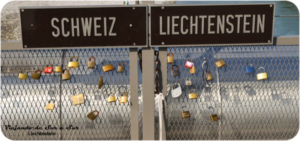 Puente que une Liechtestein con Suiza