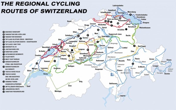 rutas ciclistas de suiza