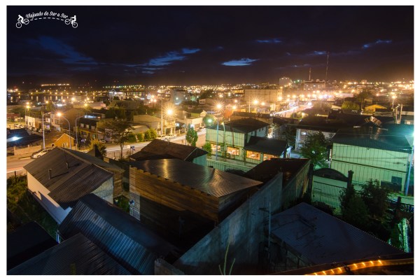 La primer vista de la ciudad